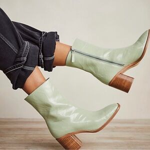 Free people Intentionally Blank Happy Heel Boots